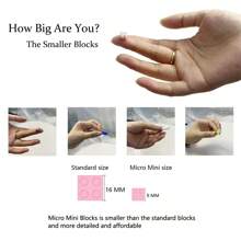 A Set Of World-Famous Architecture Model Building Blocks, Small Particle Assembly Toy, Including Big Ben, London Tower Bridge, The Louvre Collection, Ideal For Architecture Enthusiasts, Desktop Ornament, Bag Packaging - In Bag - View 12