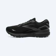 BROOKS Women's Ghost 15 Running Shoes - B/Medium Width In Black/Black/Ebony - đen/đen/gỗ mun - Xem 4