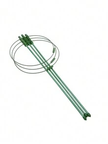 攀爬植物格子瓶植物支架支架攀爬diy花藤植物架立式花園番茄支撐籠花45厘米 - 綠色 - 查看 10