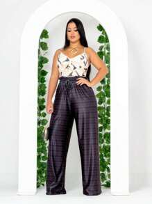 Women Two-Piece Outfits - 黑與白 - 查看 1