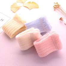 4 cặp/bộ Trẻ em Vớ , Mùa xuân/Mùa hè , Em bé Cao đến đầu gối Lưới Màu thuần Dài Vớ ống , Sơ sinh Đứa trẻ Vớ - Nhiều màu - Xem 4
