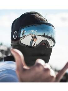 Ski Mask Balaclava Face Mask-UV Protection Dustproof Windproof Face Cover For Men Women Skiing, Snowboarding, Cycling Hiking Black