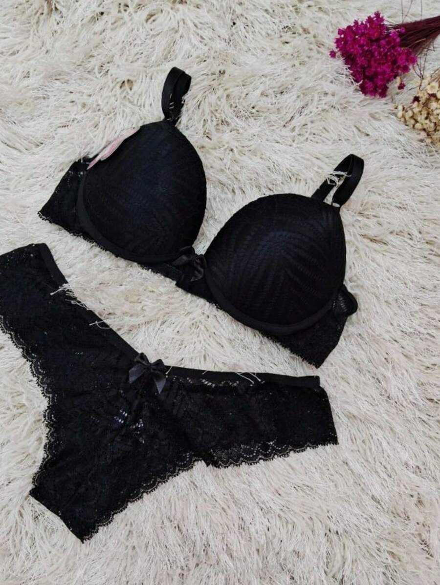 Women Lounge Sets - 黑色 - 查看 1