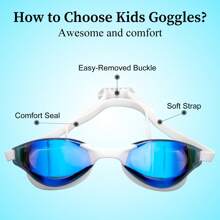 1 buc ochelari de înot unisex din silicon pentru adulți și adolescenți, cu anti-aburire, etanși, vedere largă și clară, protecție UV, articole esențiale pentru plajă, accesorii de plajă, plutitor pentru piscină