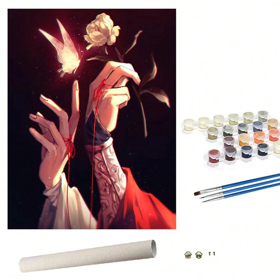 DIY Paint By Numbers For Adults Blessing And Climbing Girl, 12*16