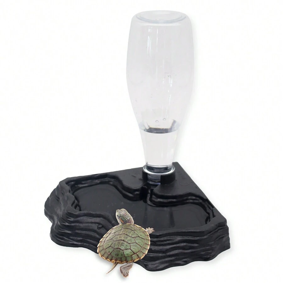 Reptile Water Feeder, Automatic Turtle Water Dispenser Waterer Feeder