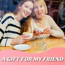 1入組-親友禮品,透明心形壓克力牌,生日禮物給朋友,聖誕禮物給朋友,感謝禮物給朋友,特別友誼禮物給朋友,最好的溫馨禮物給朋友,新年快樂禮物給朋友,最好的禮物給朋友,創意美學家居辦公室裝飾禮物,桌面裝飾物,紀念禮物,理想精美禮物,工藝裝飾品,送禮自用兩相宜,入戶送禮,立體壓克力紀念禮物,感激禮物,優雅桌面裝飾標誌/牌匾 - 無色 - 查看 5