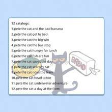(12 Libros) Pete El Gato - Puedo Leer Libros De Imágenes De Inglés De Fonética, Cuentos Educativos De Inglés Con Imágenes Para Niños - Multicolor - Ver 5