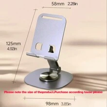 1 cái Giá đỡ điện thoại/PAD kim loại đa chức năng - Màu tím - Xem 2