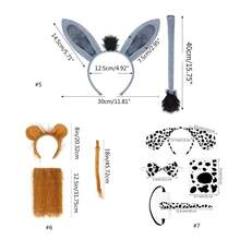 1pc Cosplay Animal Costume Prop - Cow Costume - Black - View 2