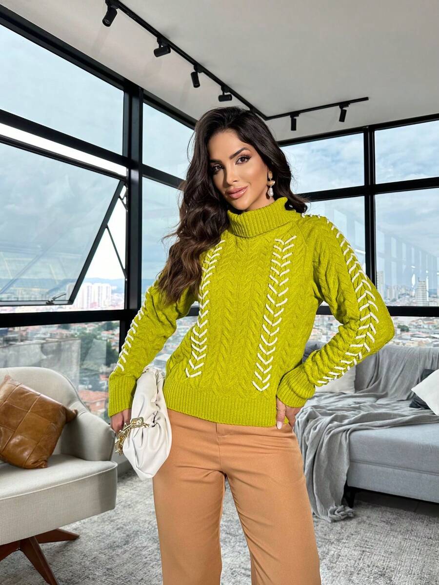 Women Winter Coats - Màu xanh Ô liu - Xem 1