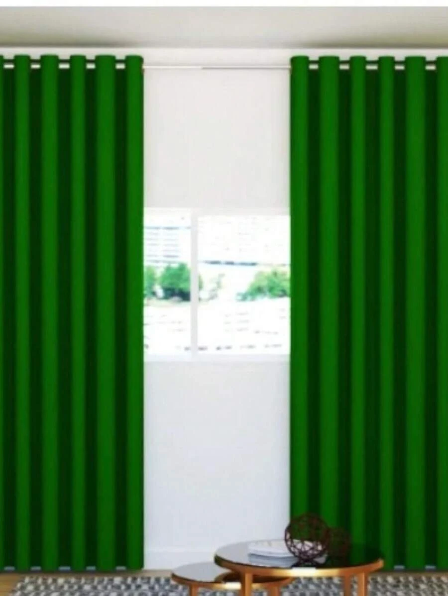 Curtains - 綠色 - 查看 1