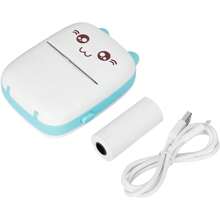 Mini Photo Pocket Printer Portable Ink-Free Thermal 57mm Sticker Trans Paper Wireless BT 200dpi Android IOS Printing Machine Back To School