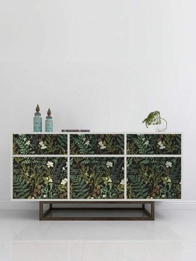 Fern Groen Plant Wallpaper, Peel Stick Waterproof Renovation Removable Beautiful Wand Sticker, Home Room ation, Art, 17.7in*6.5/9.8ftpeel Stickers Panels, Paper, Wallpapers, ation Items Refresh Your Home, Rama Birthday Graduation view 9