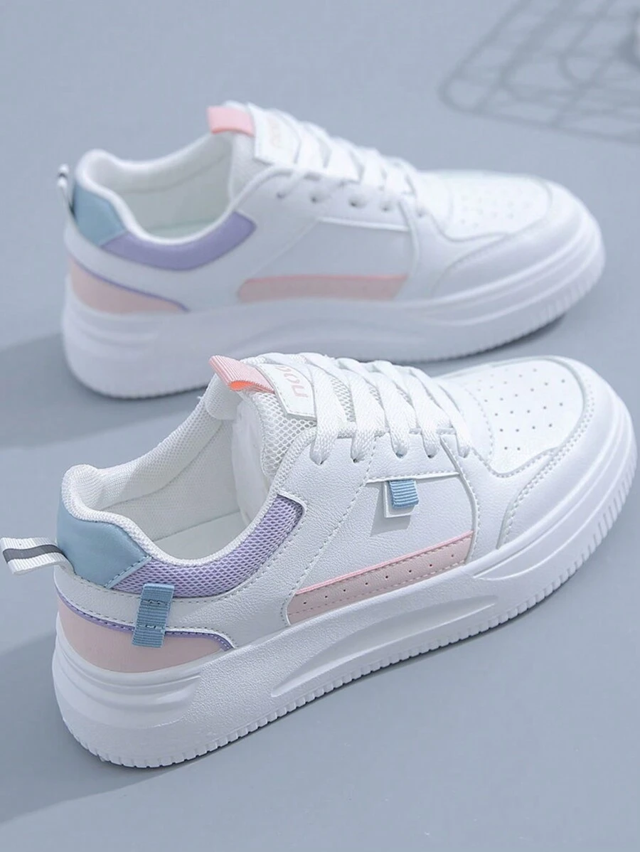 新款时尚百搭女士运动鞋，可爱、优雅、奢华、个性、复古、度假风格、休闲运动、户外徒步和跑步、个性化、防滑、轻便、透气、时尚运动休闲简约风格女鞋，酷炫、大气、优雅、轻便、讨人喜欢、舒适的运动休闲女鞋