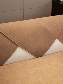 1入 通用四季沙發坐墊,現代簡約防滑沙發座套,可機洗防塵防汙沙發套 - 咖啡棕 - 查看 5