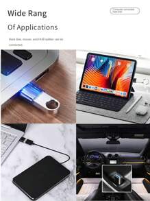 USB C To USB Adapter USB C Male To USB2.0 Female Adapter Compatible With IMac 2021 IPad Pro 2021 Pro 2020 Air 2020 XPS And Other Type C Or Thunderbolt 3 Devices Space Grey USB C To USB Adapter Thunderbolt 3 To USB 2.0 OTG Adapter Compatible With MacBook Pro,Chromebook,Pixelbook,Microsoft Surface Go, Galaxy S8 S9 S10 S20 S21 S22 Ultra Plus,Note 9 10 20 - Silver - View 5