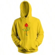 Men Hoodies - 黃色 - 查看 1