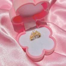 Adjustable Rapunzel Crown Rings Fashion  Gold Plated Wedding Geek Jewelry Opening High-End Princess Ring Woman - Gold - View 1