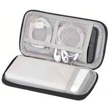 Power Bank Case Holder Compatible For Powerbanks Portable Battery Charger Black~ - Black - View 4