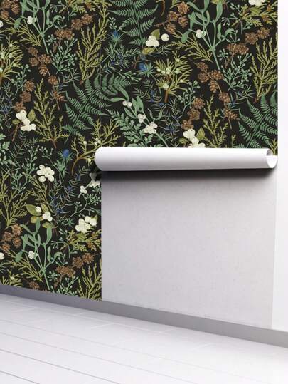 Fern Groen Plant Wallpaper, Peel Stick Waterproof Renovation Removable Beautiful Wand Sticker, Home Room ation, Art, 17.7in*6.5/9.8ftpeel Stickers Panels, Paper, Wallpapers, ation Items Refresh Your Home, Rama Birthday Graduation view 5