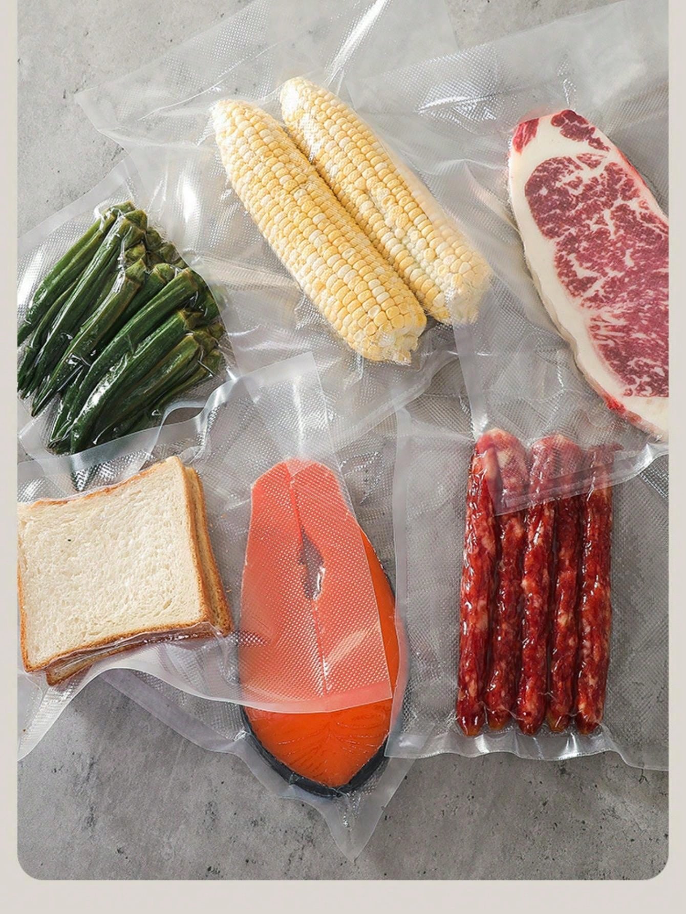 Vacuum Machine Bags, Exclusively Designed For Use With Vacuum Sealers