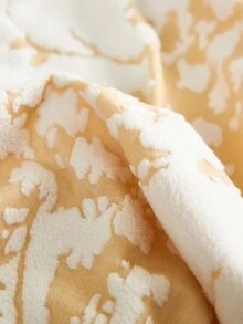 1入兩色織花負離子沙發套,簡約風格彈性沙發套,適用於沙發座椅和靠背,全年使用,寵物友好且防污 - 金色 - 查看 8