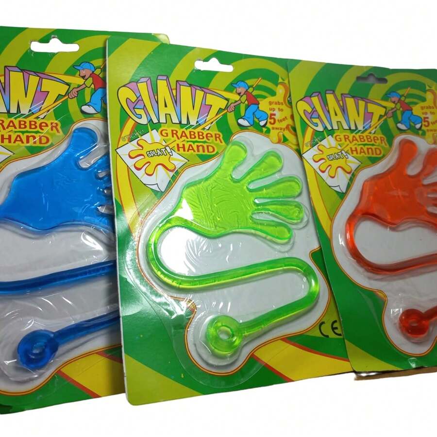 paquete de 3 manitas elasticas de goma juguete - Multicolor - Ver 1