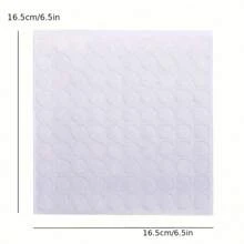 200片装亚克力双面胶带高粘强力纳米双面胶模切加厚圆形魔术胶派对用品气球配件返校情人节 - 彩色 - 查看 3