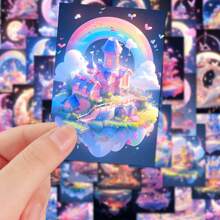 1 Pack Cartoon Star Unit Lovely  Graffiti Cross-Border Cartoon Stickers Sport Style Stickers DIY Children Following Suitcase Stickers - Multicolor - View 1