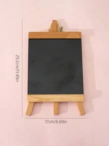 16 英寸 X29 英寸木制画架展示黑板，适用于家庭、办公室、咖啡店、餐厅、酒吧、超市、价格标签。提高儿童绘画能力的最佳圣诞礼物 - 彩色 - 查看 6