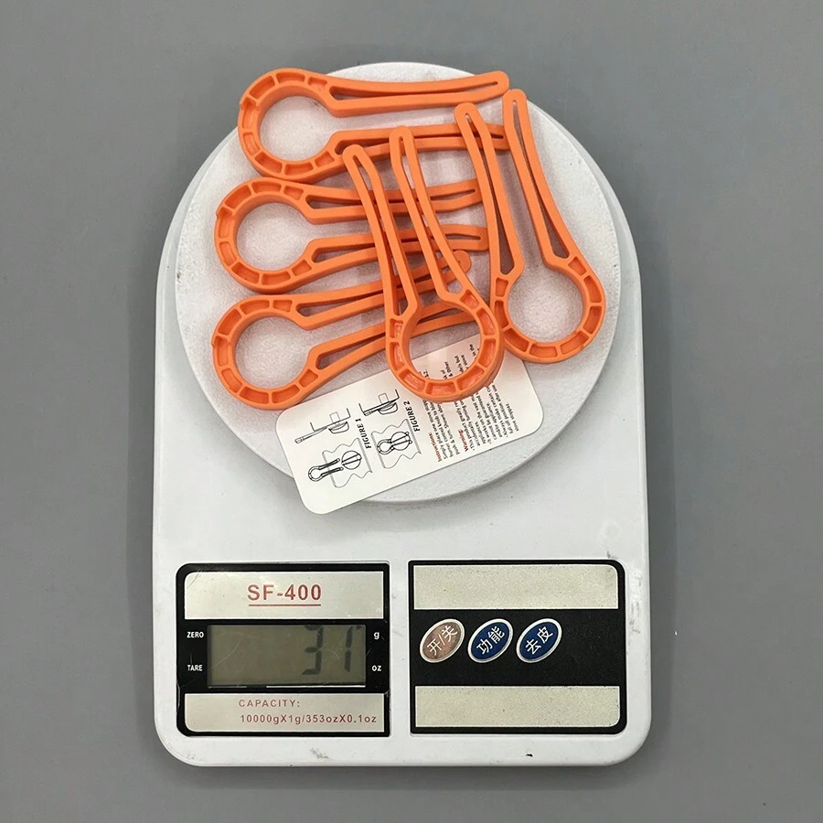 Gas Stove Switch Protection Clip Baby Kitchen Oven Gas Stove Knob Cover Lock Children Safety Gas Stove Handle Lock Protection, Kitchen Protection, Oven Protection, Gas Stove Handle Protective Lock Safety, Home Basic Kitchen Tool Handle Lock - Orange - View 1