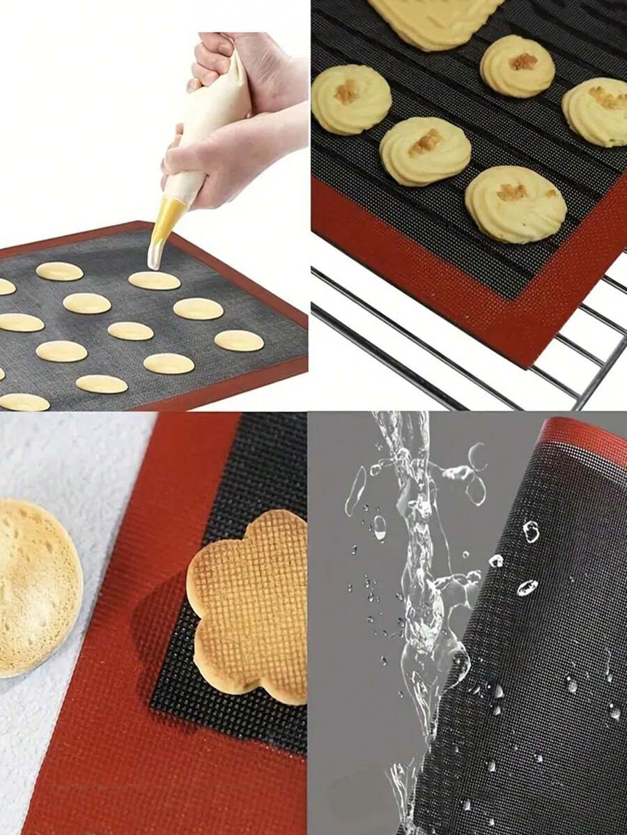 1PC Silica Gel Hollow Baking Pad, Silica Gel Baking Tray Pad, Silica