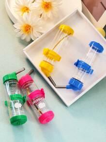 1只倉鼠水瓶兔子飲水器荷蘭豬喝水器,小動物餵食器