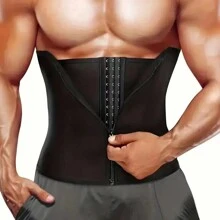 1 件男士运动束腰带、男士腰部训练腰带、压缩健身瘦身连体衣、男士腰部修剪器、桑拿腰带、锻炼腹肌腰带、腹部训练工具、运动服、塑身器、腰部锻炼腰带、腹肌训练装备、压缩胸带腰带汗带男士桑拿腰带、减肥腰部修剪器和运动腰带 - 黑色 - 查看 12