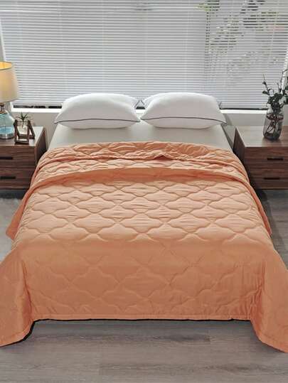 1件装多色磨毛棉被，现代活力印花夏季轻薄毯，适合居家卧室客厅汽车旅行