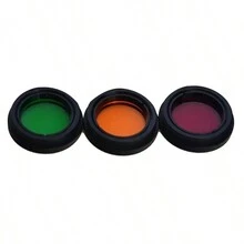 1.25 Inch 7 Color Astro Filters Set For Astronomical Telescopes Ocular Lens Planets Nebula Filter SkyGlow (7 Pieces) - Multicolor - View 4