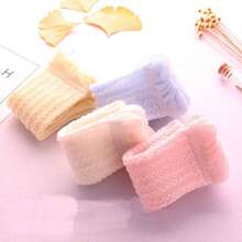 4 cặp/bộ Trẻ em Vớ , Mùa xuân/Mùa hè , Em bé Cao đến đầu gối Lưới Màu thuần Dài Vớ ống , Sơ sinh Đứa trẻ Vớ - Nhiều màu - Xem 3