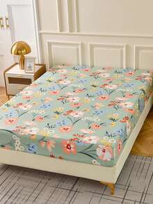 1 tấm ga trải giường in họa tiết hoạt hình nhiều màu, thời trang dày, mềm mại và thoải mái, dùng cho gia đình, ngoài trời - Nhiều màu - Xem 7