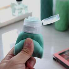 GGGold 4 Pack SiliconeTravel Bottles For Toiletries, Tsa Approved 3oz Portable Travel Bottles, Leak Proof Squeezable Travel Size Containers, Travel Accessories For Shampoo Conditioner Lotion,Travel Essential,Travel Containers[4pcs] - Nhiều màu - Xem 4