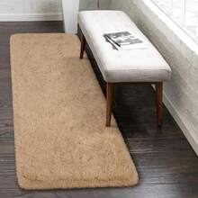 Available In A Variety Of Sizes And Colors Luxury Fluffy Area Rug Modern Shag Rugs For Bedroom Living Room, Super Soft And Comfy Carpet - 駝色 - 查看 7