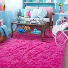 Available In A Variety Of Sizes And Colors Luxury Fluffy Area Rug Modern Shag Rugs For Bedroom Living Room, Super Soft And Comfy Carpet - 粉色 - 查看 2