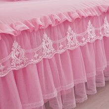 1 stuk Prinsessen stijl Kant Bedrokken Matras Beschermende hoes Sprei