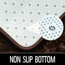 Available In A Variety Of Sizes And Colors Luxury Fluffy Area Rug Modern Shag Rugs For Bedroom Living Room, Super Soft And Comfy Carpet - Màu nâu Sô-cô-la - Xem 3