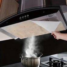 5m/Roll- Kitchen Range Hood Oil-Proof Cover, Oil-Absorbing Film Oil-Absorbing Paper Filter Mesh, Disposable Side Oil-Absorbing, Kitchen Supplies