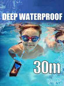 5Piezas Funda para Celular Impermeable Sumergible Anti Polvo y Agua - Multicolor - Ver 2