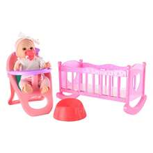 Muñeca con accesorios fácil de llevar a todos lados, Linda muñeca para niñas - Multicolor - Ver 4