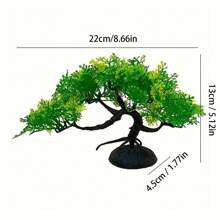 Artificial Pine Tree, Bamboo, Watergrass, Pot Plant Fish Tank Decoration, Aquarium Ornament, Landscape Sculpture