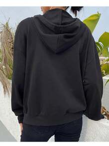 Women Jackets - 黑色 - 查看 3