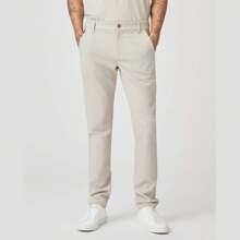 PAIGE Stafford Trouser In Fresh Oyster - Fresh Oyster - View 1